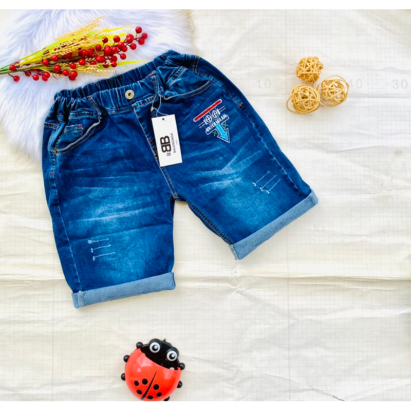 🚗 Quần Jean cotton mềm bé trai từ 50-75kg