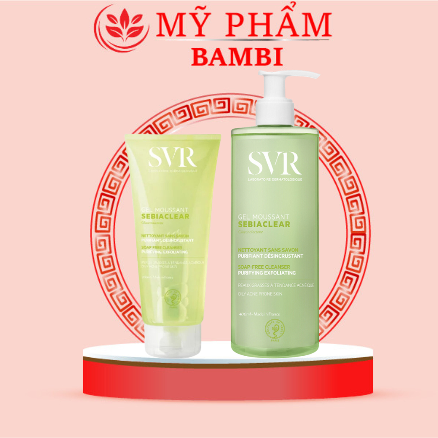 [Mã Icbfri300 Giảm 10% Đơn 249K] Sữa Rửa Mặt Svr Cho Da Dầu Mụn Loại Bỏ Tế Bào Da Chết Srm Svr