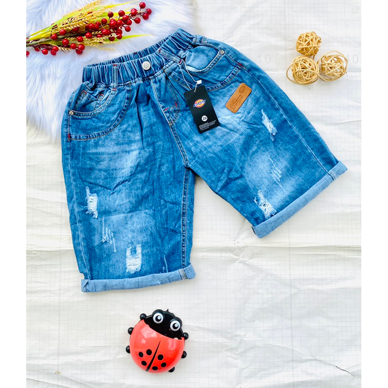 🚗 Quần Jean cotton mềm bé trai từ 50-75kg