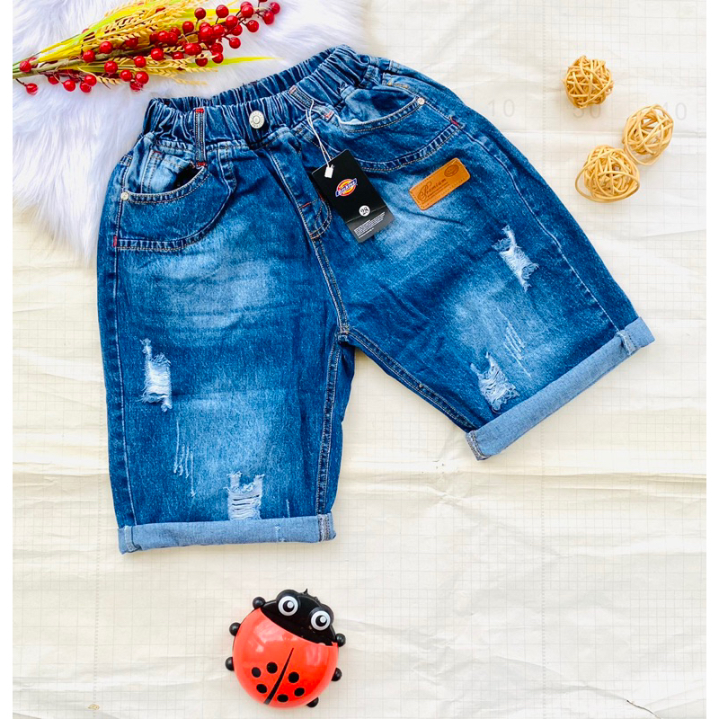 🚗 Quần Jean cotton mềm bé trai từ 50-75kg