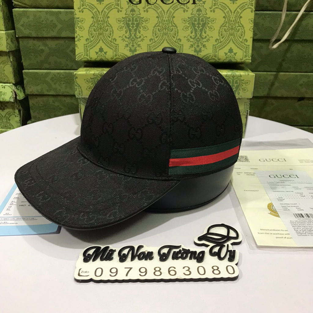 Mũ Lưỡi Trai Nam Gucci Phom Đẹp,Freesize,Có Full Màu.