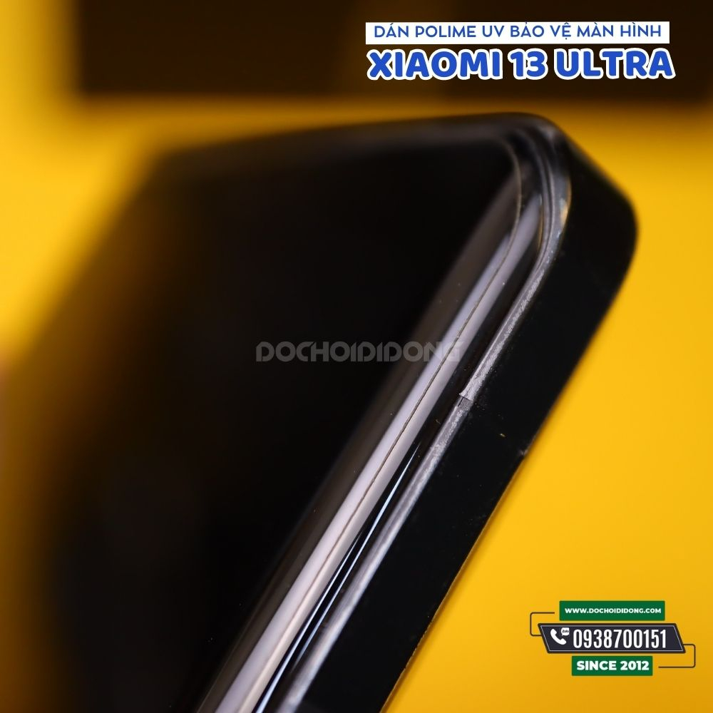 Miếng dán màn hình polime UV  Zacase kháng khuẩn cao cấp dành cho Xiaomi 13 Lite / 13 / 13 pro / 13 Ultra