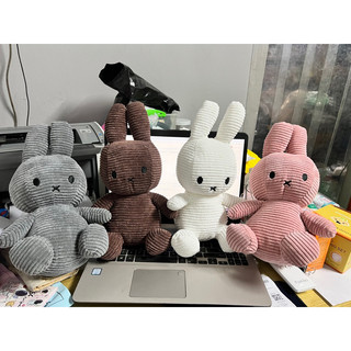 Thỏ bông MIFFY cao cấp chất nhung kẻ to đẹp size 33cm