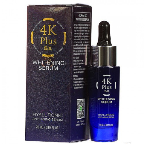 KEM DƯỠNG TRẮNG DA MẶT BAN ĐÊM 4K PLUS WHITENING NIGHT CREAM 2023