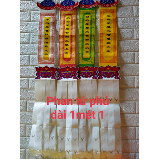 5 bộ phan tứ phủ cỡ nhỏ dài 1m1