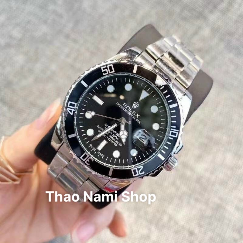 Đồng hồ nam Role.x, đồng hồ role.x nam dây kim loại mặt niềng xoay trẻ trung năng động - Thaonami