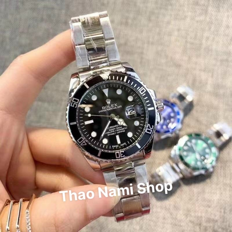 Đồng hồ nam Role.x, đồng hồ role.x nam dây kim loại mặt niềng xoay trẻ trung năng động - Thaonami