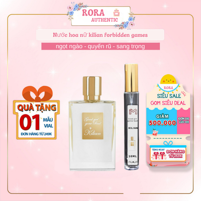 Nước hoa nữ kilian forbidden games vị ngọt đầu môi làm chủ cuộc chơi