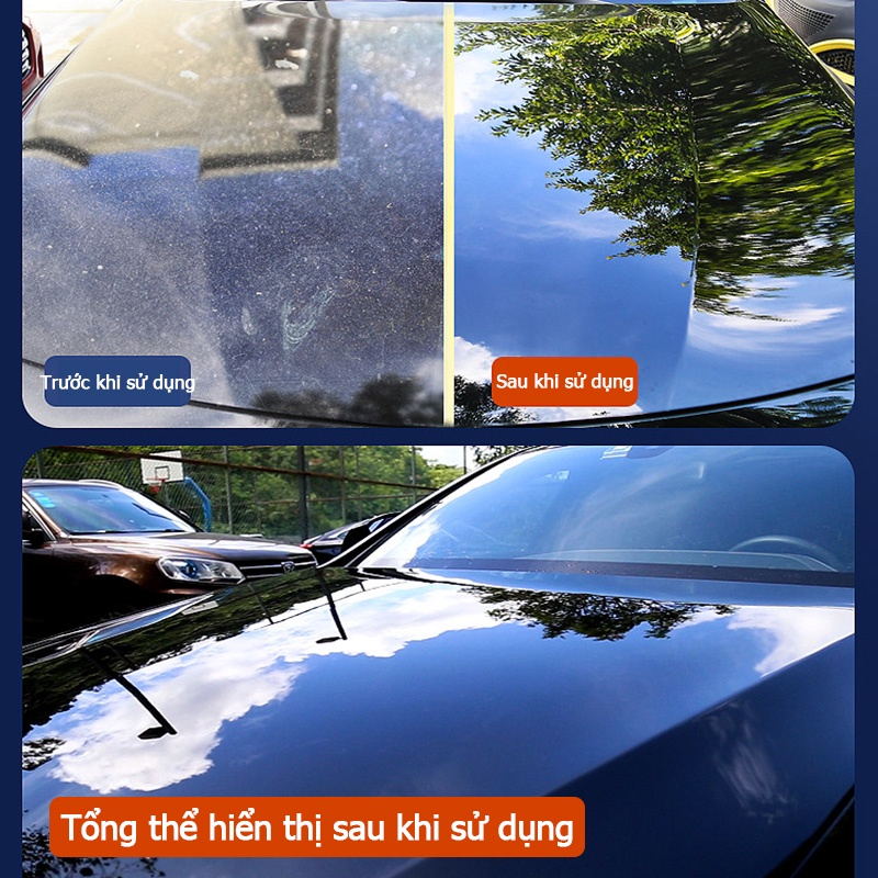 Bình Nano Xịt Kính Chống Đọng Nước Ceramic Wax - Phủ Nano Kính Ô tô - Phủ Bóng Sơn Xe  azozo