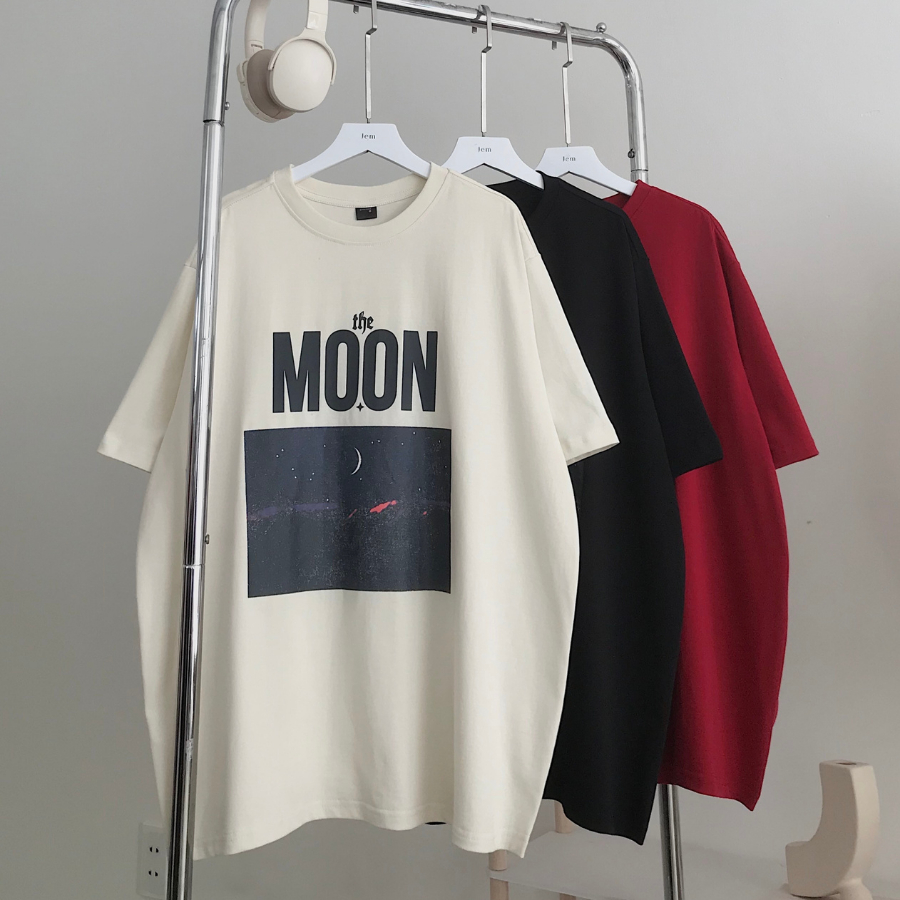 Áo phông form rộng nữ chất vải cotton thô COLD 10538 - Jemcloset