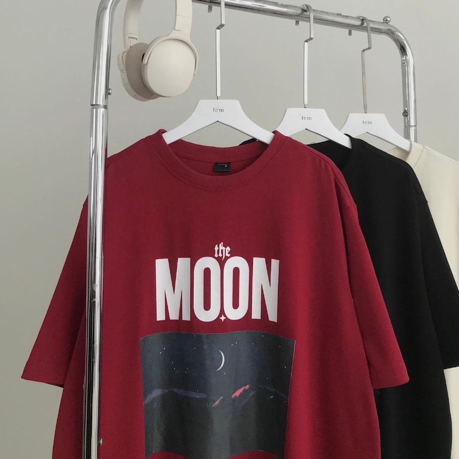 Áo phông form rộng nữ chất vải cotton thô COLD 10538 - Jemcloset