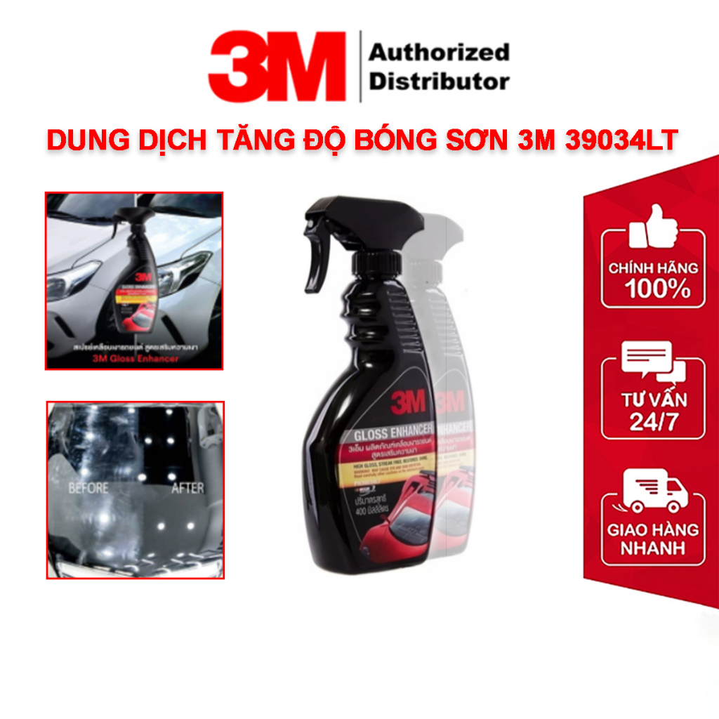 Chai xịt tăng độ bóng sơn ô tô 3M 39034LT 400ml