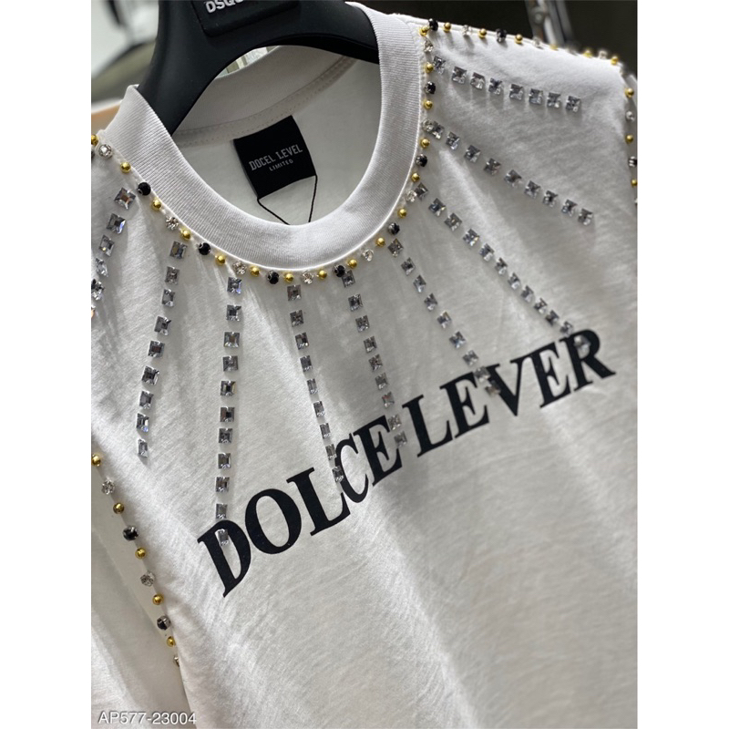 Áo phông Do.Ice Iv hoạ tiết đính đá ,fom dáng cực đẹp