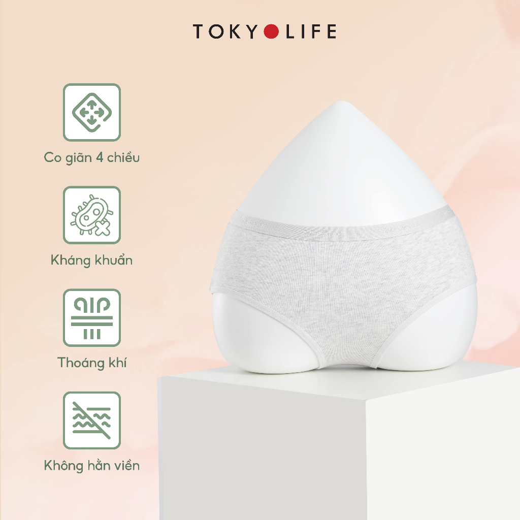 Quần lót NỮ gói 3chiếc TOKYOLIFE S9UND218K ( GIAO MÀU NGẪU NHIÊN )