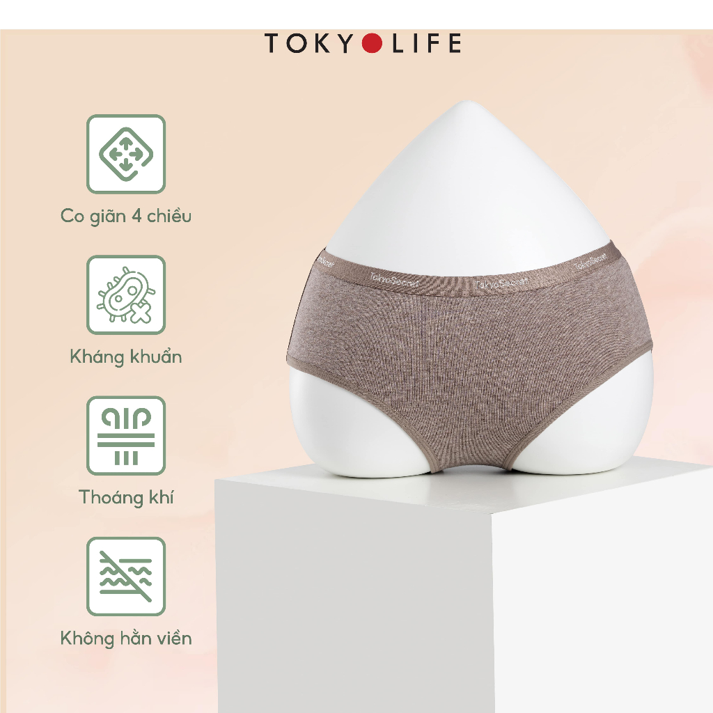 Quần lót NỮ gói 3chiếc TOKYOLIFE S9UND218K ( GIAO MÀU NGẪU NHIÊN )