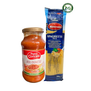Combo 1 mỳ spaghetti  + 1 lọ sốt mỳ
