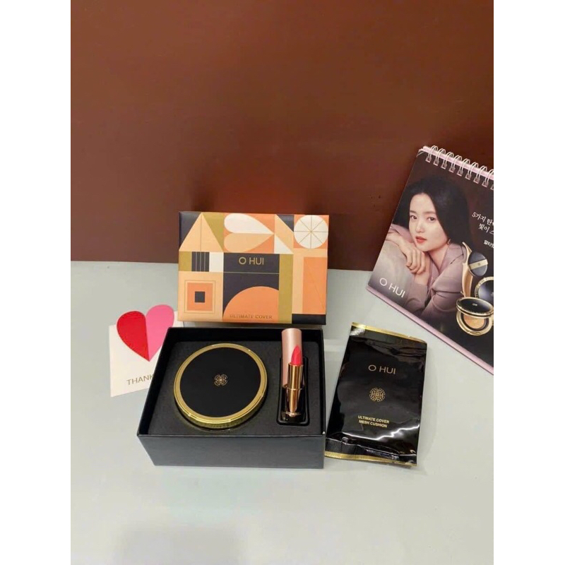 Set phấn ohui đen