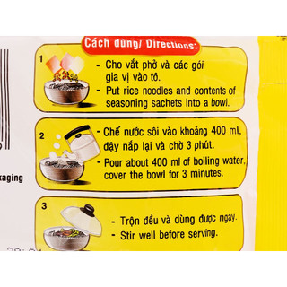 Phở gà Đệ Nhất gói 65g