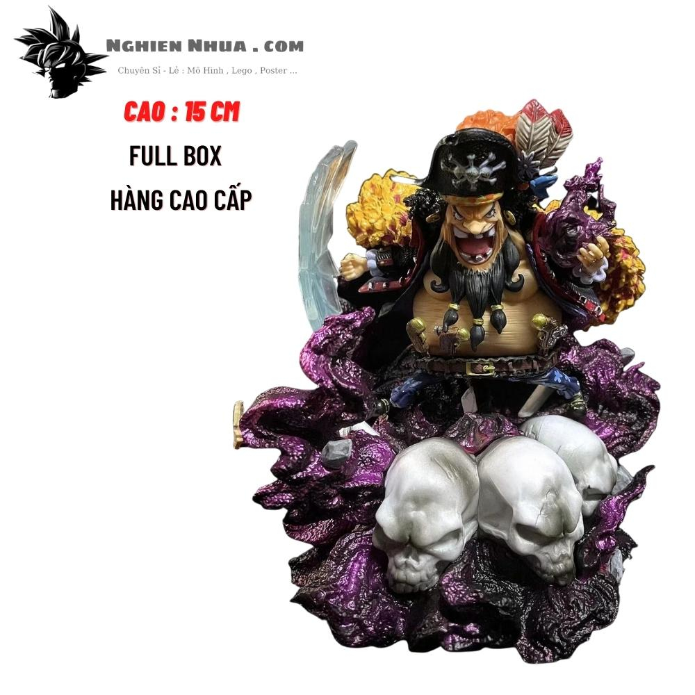 Mô hình One Piece Râu Đen G5 hàng cao cấp cao 15cm , trạng thái chiến đấu , figure mô hình one piece - Nghiện Nhựa