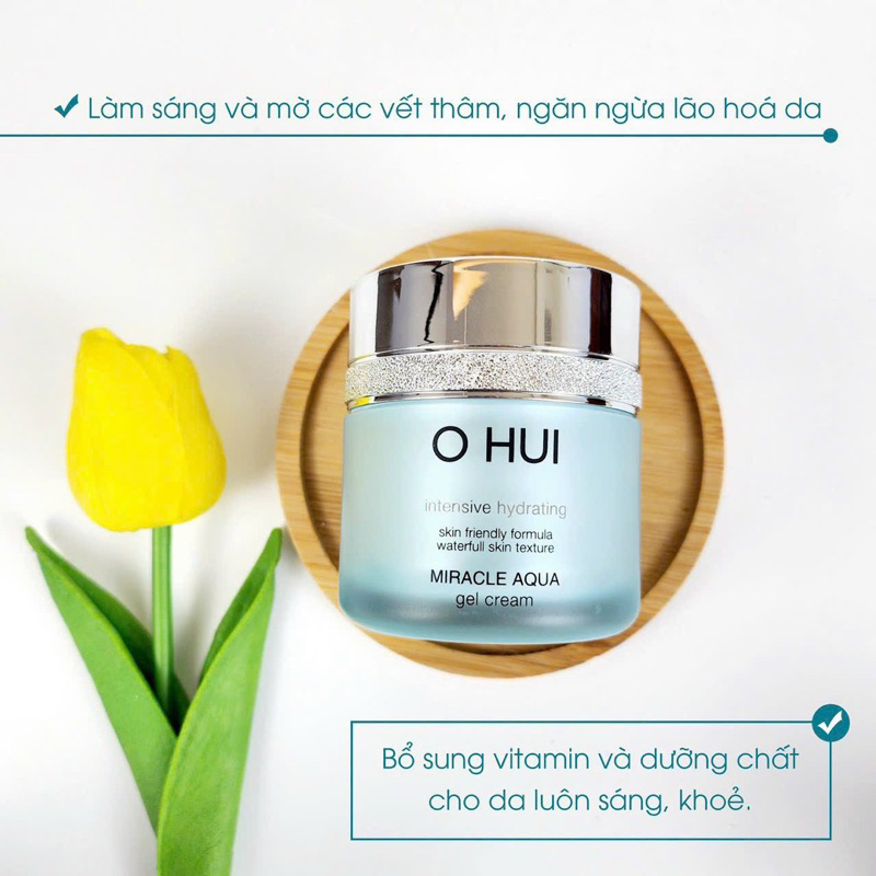 KEM DƯỠNG OHUI MIRACLE AQUA GEL CREAM 50ML