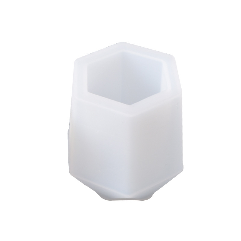 Khuôn Silicon Cốc Lục Giác Làm Handmade DIY