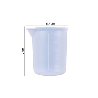 Cốc Silicon 100ml/250ml Làm Thủ Công Handmade DIY