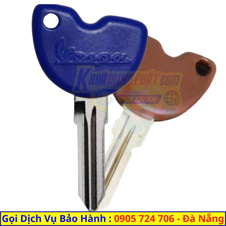 Cây Làm chìa khoá xe Vespa Liberty đà nẵng GT15 Piaggio