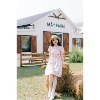 MINX - Strawberry Embroi Dress