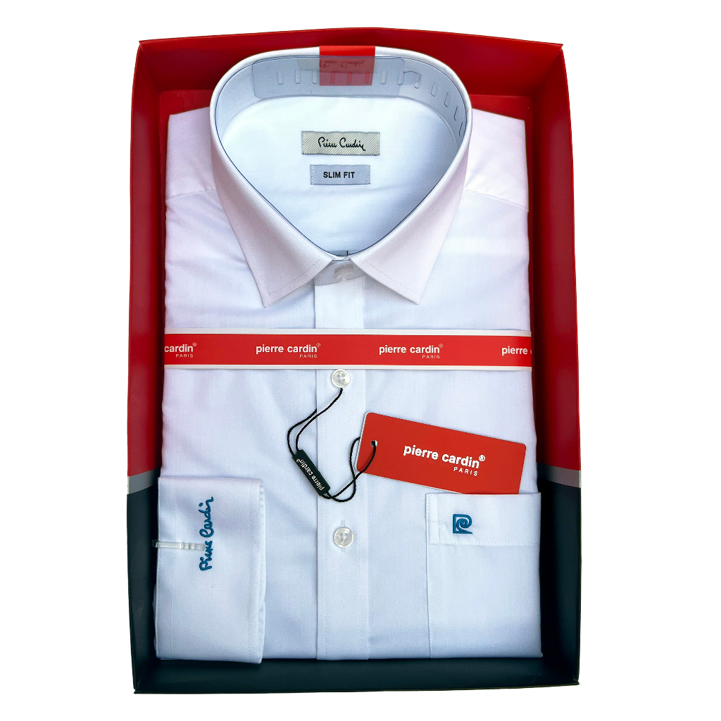 Áo Sơ Mi Nam, Sơ Mi Xanh Dài Tay, Sơ Mi Nam Pierre Cardin Chính Hãng Hàng Xuất Dư Xịn Mẫu Hàn Quốc