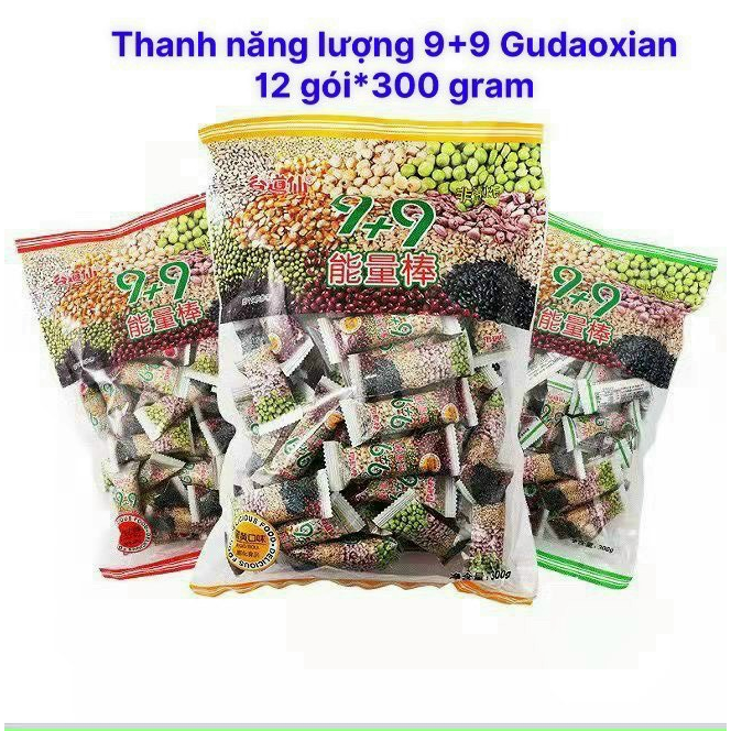 Bánh gạo ngũ cốc ăn kiêng 12 loại ngũ cốc - ăn kiêng ít béo 9+9 - Gói 300g