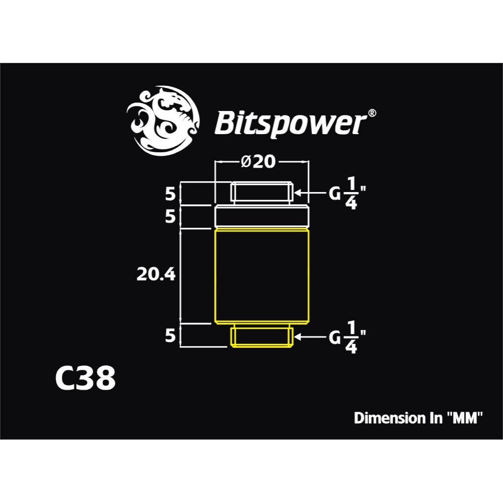 BITSPOWER FITTING D-PLUG SET