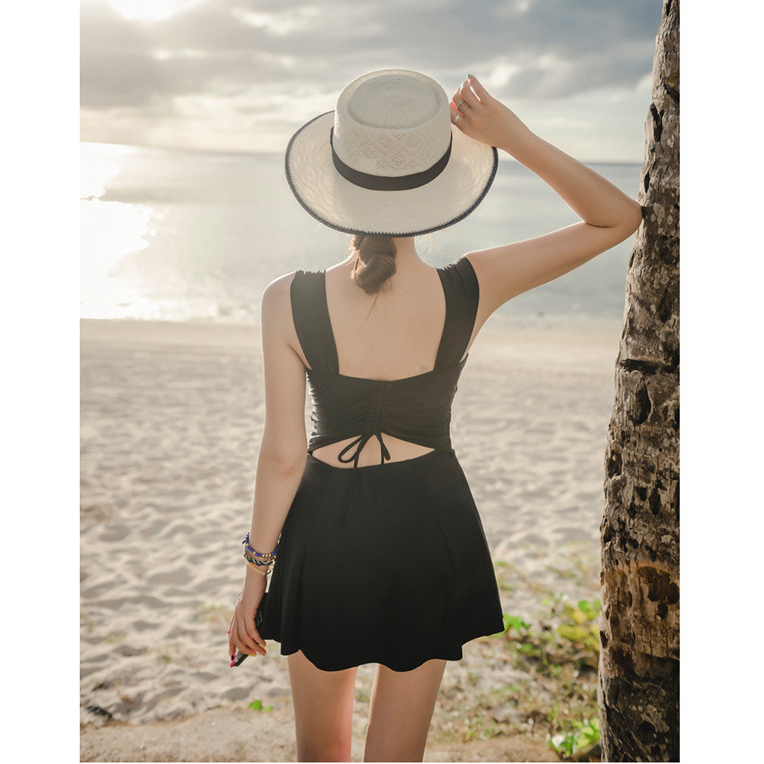 Bikini Liền Mảnh Đồ Bơi Váy Liền Thân 1 Mảnh Đồ Bơi Kín Đáo Che Mông Pikini Nâng Ngực Áo Tắm Cao Cấp MonokiniLIZ-V318.2