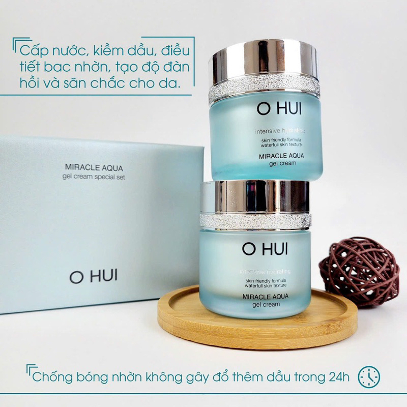KEM DƯỠNG OHUI MIRACLE AQUA GEL CREAM 50ML