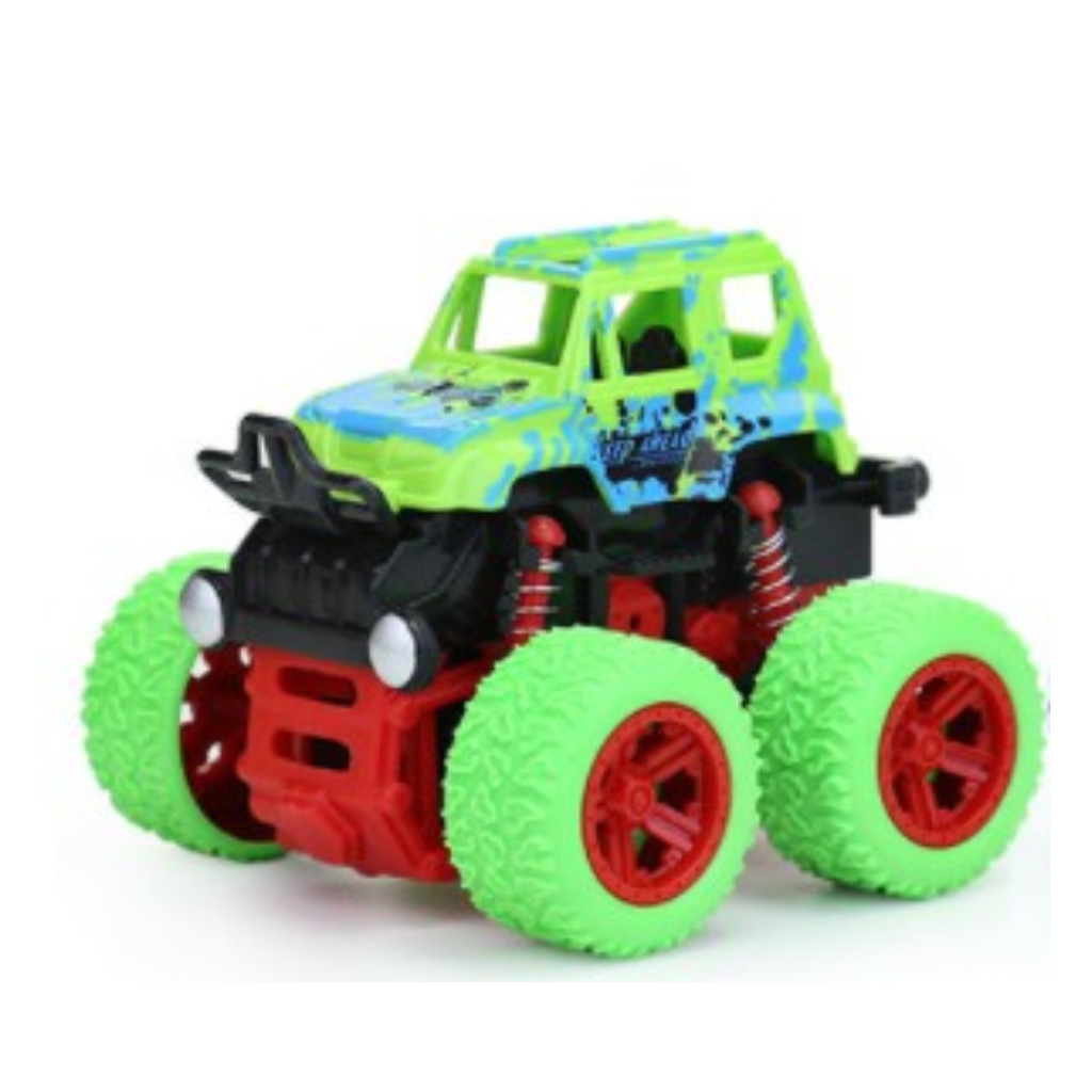 Xe ô tô địa hình quán tính chạy đà không cần pin-Xe địa hình quán tính dẫn động 4 bánh-Xe trớn cho bé-PUKAPI