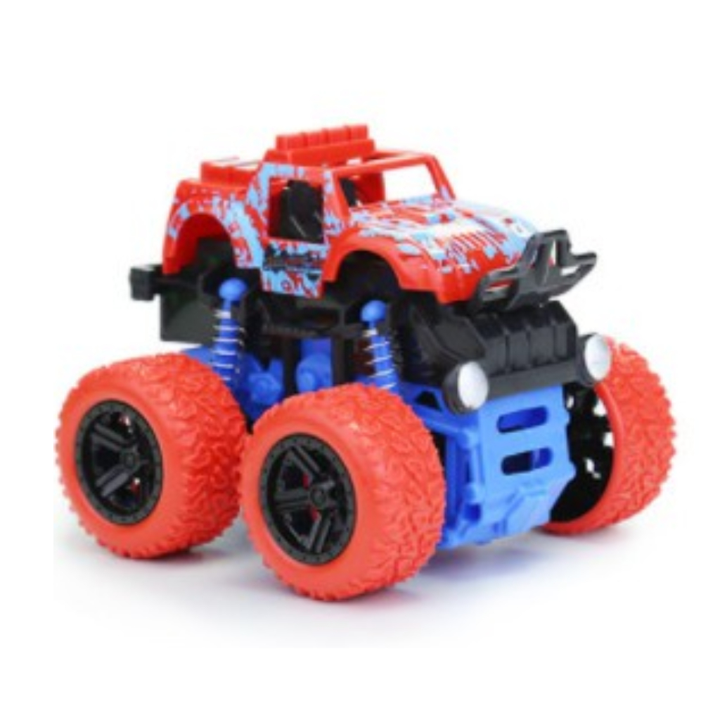 Xe ô tô địa hình quán tính chạy đà không cần pin-Xe địa hình quán tính dẫn động 4 bánh-Xe trớn cho bé-PUKAPI