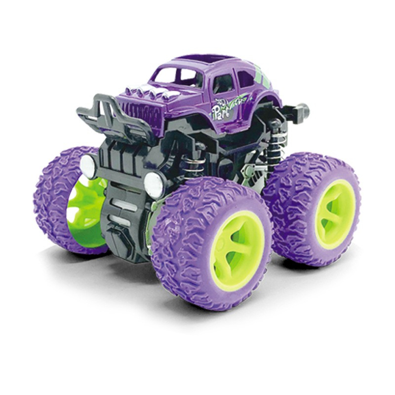 Xe ô tô địa hình quán tính chạy đà không cần pin-Xe địa hình quán tính dẫn động 4 bánh-Xe trớn cho bé-PUKAPI