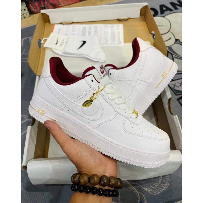 GIÀY thể thao  AF1 PHIÊN BẢN ĐẶC BIỆT “HANGTAG” WHITE SWOOSH, Giày Sneaker AF1