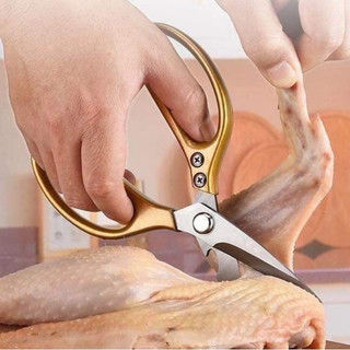 Kéo thép không ghỉ siêu bén - kéo cắt gà sk5 cán thép