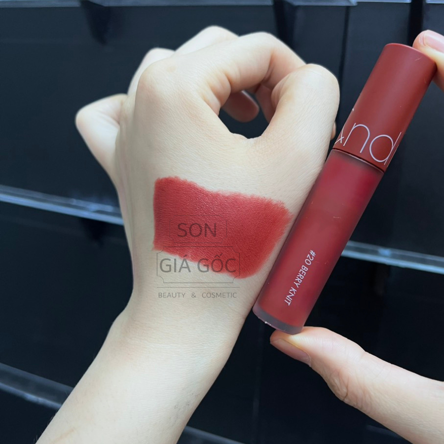 Son Romand Zero Velvet tint đầy đủ mã màu