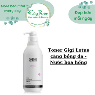 Toner Gigi Lotus căng bóng da - Nước hoa hồng ( lọ chiết)