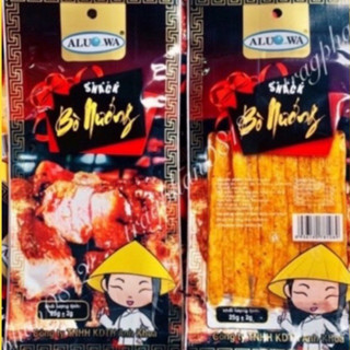 Snack bò nướng Aluwal ,Snack ăn vặt 2k