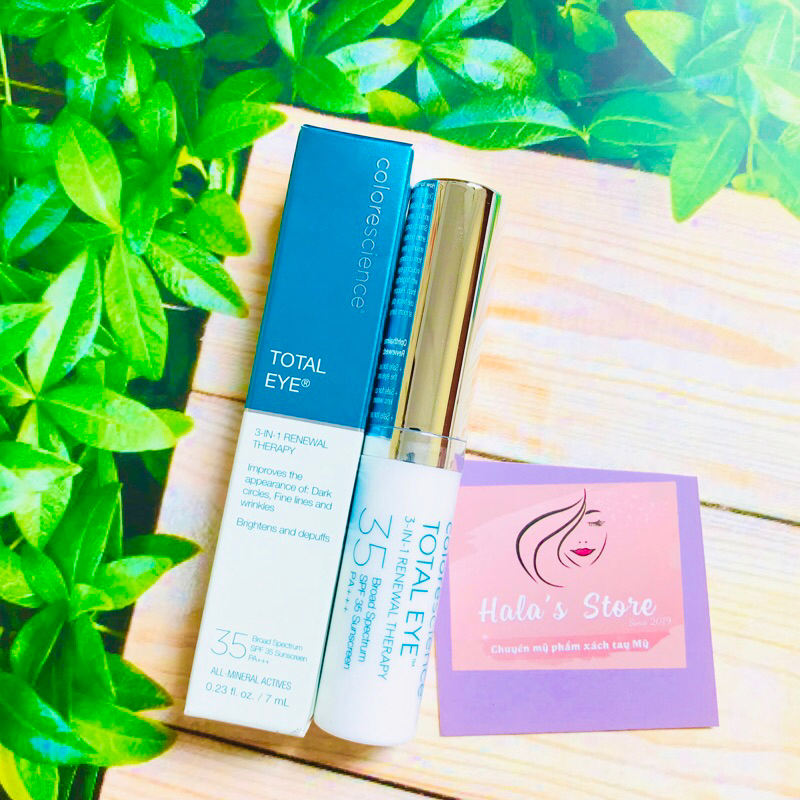 Kem chống nắng cho vùng mắt TOTAL EYE® 3-IN-1 RENEWAL THERAPY SPF 35 Colorescience