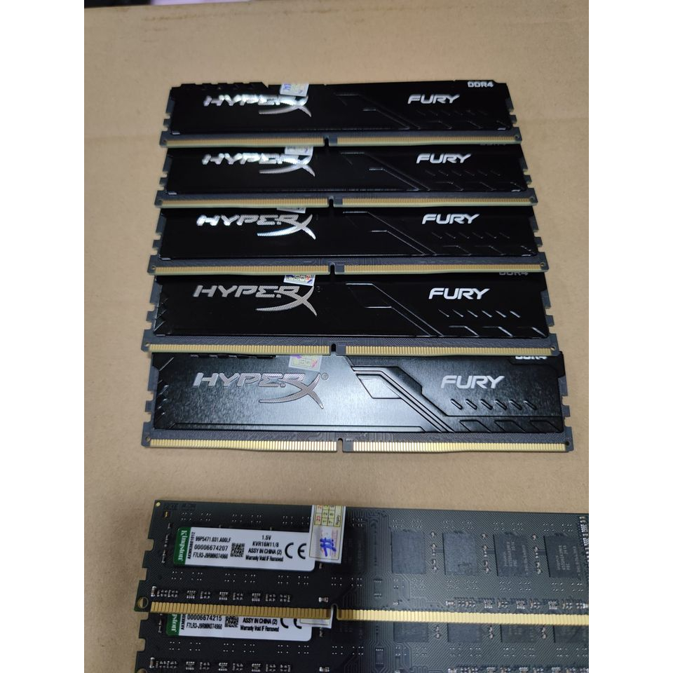 RAM Máy Tính Kingston 8Gb DDR3 Bus 1600Mhz Mới 100% bảo hành 3 năm