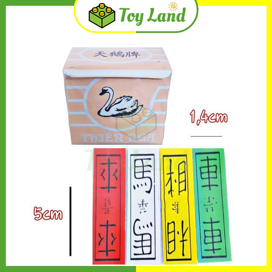 Bài Tứ Sắc PVC Nhựa Thiên Nga Chống Nước Cao Cấp Swan Loại 1 Đồ Chơi Miền Tây Nam Tuổi Thơ