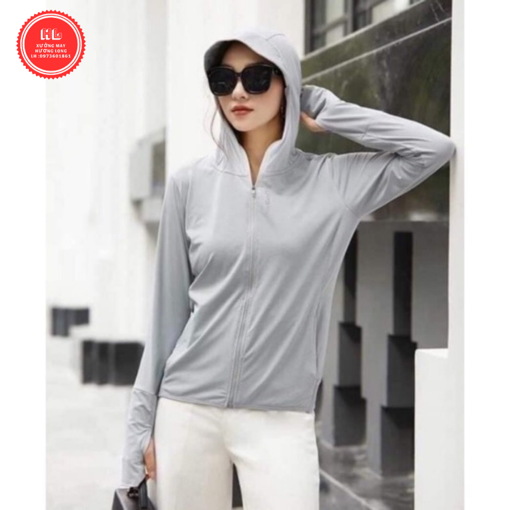 Áo Chống Nắng Nữ BIGSIZE 60-95kg 1 Lớp Chống Tia UV Chất Liệu Cotton Thông Hơi Hot Nhất 2023