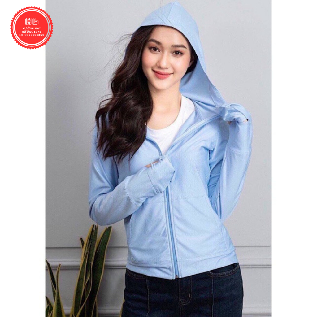 Áo Chống Nắng Nữ BIGSIZE 60-95kg 1 Lớp Chống Tia UV Chất Liệu Cotton Thông Hơi Hot Nhất 2023