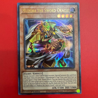 [Thẻ Bài Yugioh Chính Hãng] Mudora the Sword Oracle