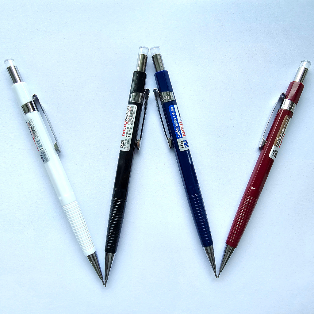 Bút chì bấm cao cấp CHOSCH HB 0.5mm - Chì bấm SIMPLE 0.7mm
