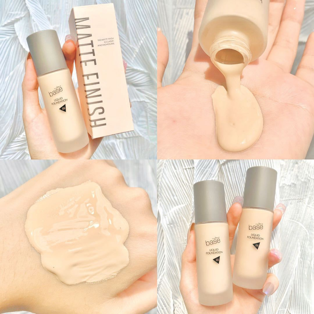 Kem nền dưỡng ẩm che khuyết điểm mềm mịn XiXi Matte Finish