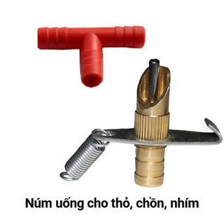 Núm uống cho thỏ, núm uống cho chồn, núm uống cho nhím